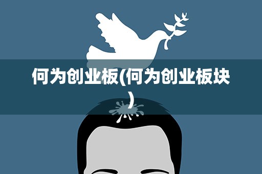 何为创业板(何为创业板块)