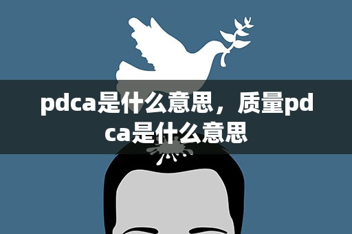 pdca是什么意思，质量pdca是什么意思