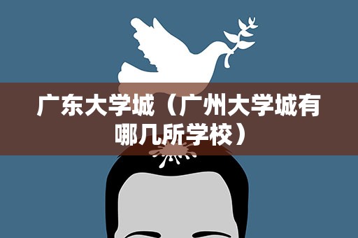 广东大学城（广州大学城有哪几所学校）
