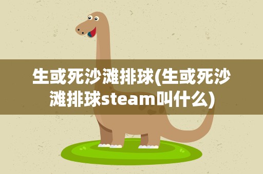 生或死沙滩排球(生或死沙滩排球steam叫什么)