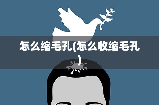 怎么缩毛孔(怎么收缩毛孔)