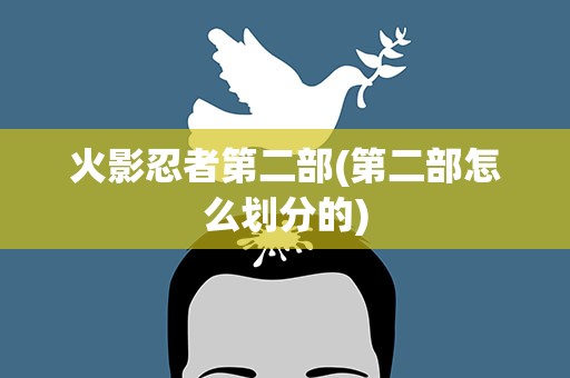 火影忍者第二部(第二部怎么划分的)