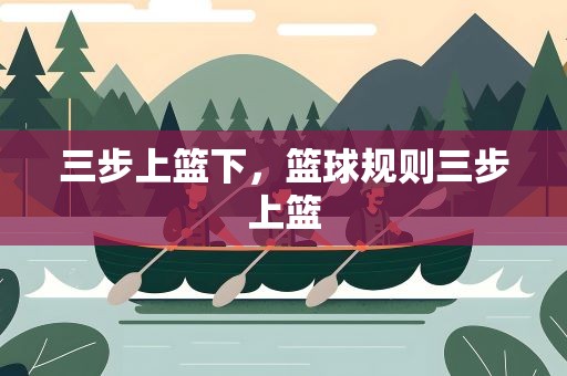 三步上篮下，篮球规则三步上篮