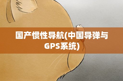 国产惯性导航(中国导弹与GPS系统)