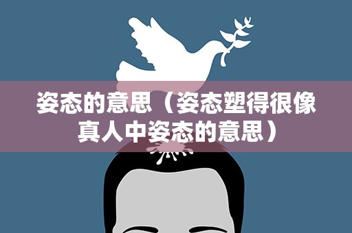 姿态的意思（姿态塑得很像真人中姿态的意思）