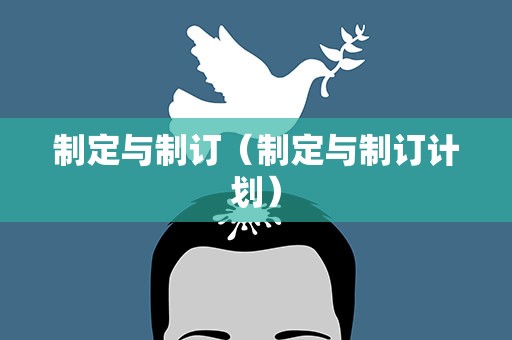制定与制订（制定与制订计划）