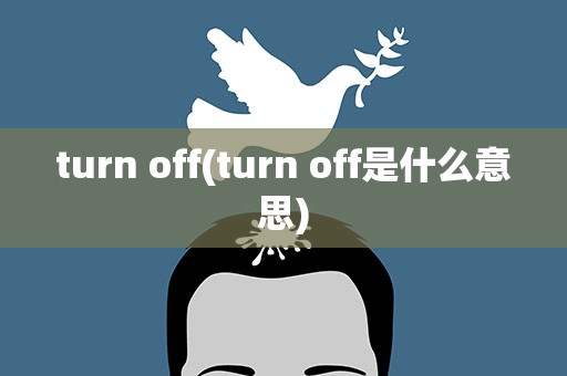 turn off(turn off是什么意思)