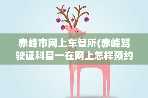 赤峰市网上车管所(赤峰驾驶证科目一在网上怎样预约)