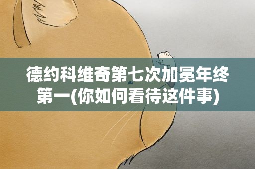 德约科维奇第七次加冕年终第一(你如何看待这件事)