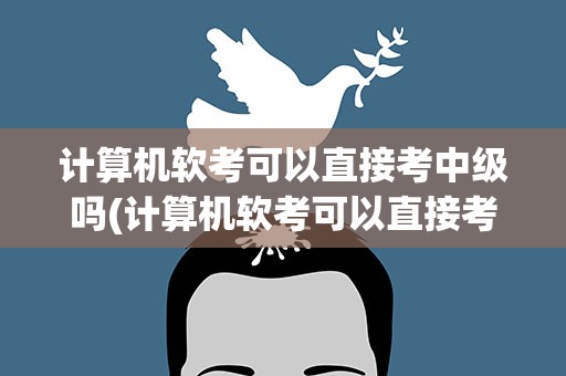 计算机软考可以直接考中级吗(计算机软考可以直接考高级吗)
