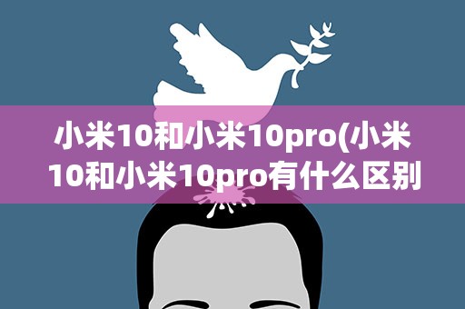 小米10和小米10pro(小米10和小米10pro有什么区别)
