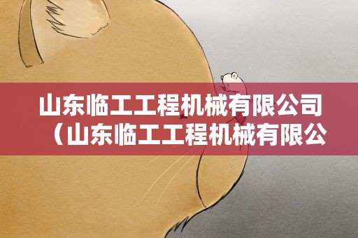 山东临工工程机械有限公司（山东临工工程机械有限公司怎么样）
