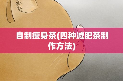 自制瘦身茶(四种减肥茶制作方法)