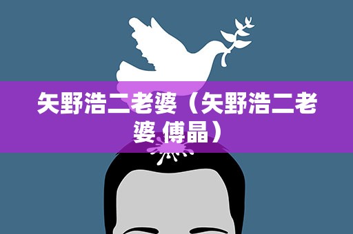 矢野浩二老婆（矢野浩二老婆 傅晶）