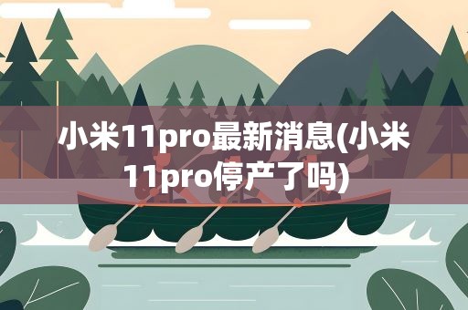 小米11pro最新消息(小米11pro停产了吗)