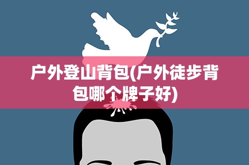户外登山背包(户外徒步背包哪个牌子好)