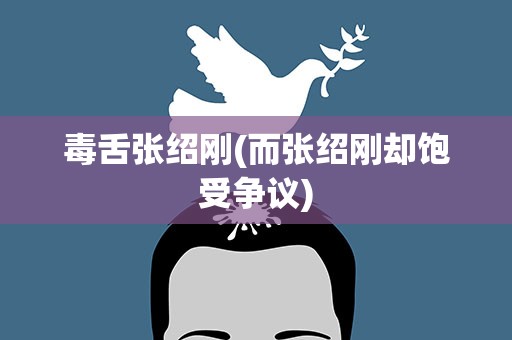 毒舌张绍刚(而张绍刚却饱受争议)
