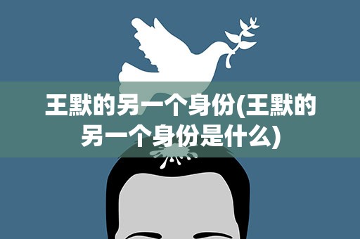 王默的另一个身份(王默的另一个身份是什么)