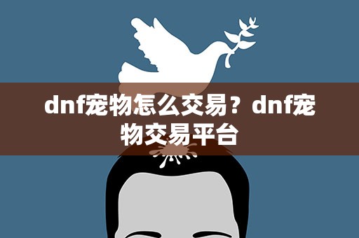 dnf宠物怎么交易？dnf宠物交易平台
