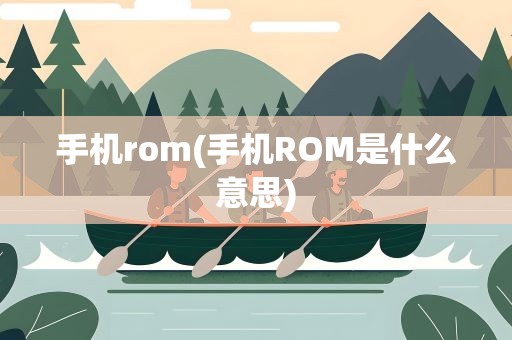 手机rom(手机ROM是什么意思)