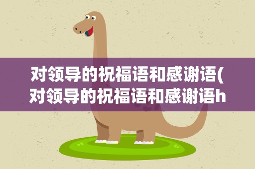 对领导的祝福语和感谢语(对领导的祝福语和感谢语h)