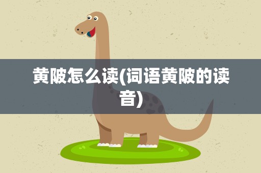 黄陂怎么读(词语黄陂的读音)