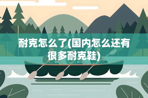 耐克怎么了(国内怎么还有很多耐克鞋)