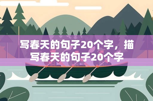 写春天的句子20个字，描写春天的句子20个字