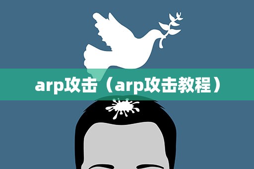 arp攻击（arp攻击教程）