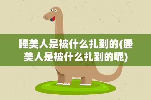 睡美人是被什么扎到的(睡美人是被什么扎到的呢)