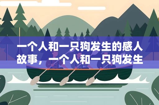 一个人和一只狗发生的感人故事，一个人和一只狗发生的感人故事作文