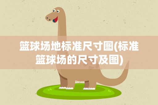 篮球场地标准尺寸图(标准篮球场的尺寸及图)