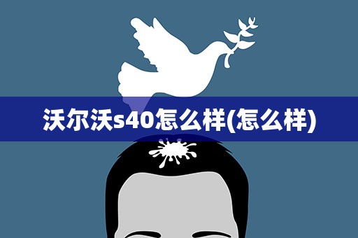 沃尔沃s40怎么样(怎么样)