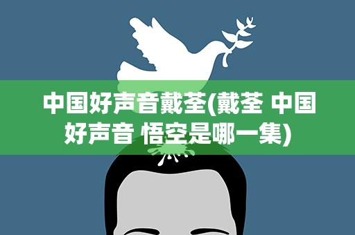 中国好声音戴荃(戴荃 中国好声音 悟空是哪一集)