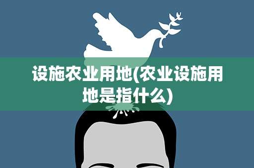 设施农业用地(农业设施用地是指什么)