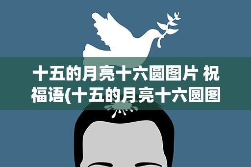 十五的月亮十六圆图片 祝福语(十五的月亮十六圆图片祝福语竖版)