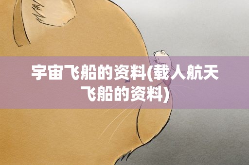 宇宙飞船的资料(载人航天飞船的资料)
