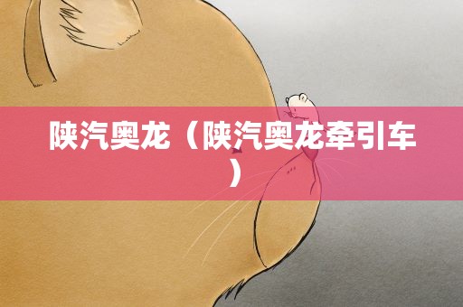 陕汽奥龙（陕汽奥龙牵引车）