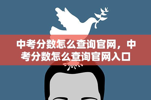 中考分数怎么查询官网，中考分数怎么查询官网入口