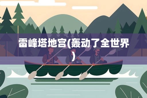 雷峰塔地宫(轰动了全世界)