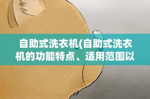 自助式洗衣机(自助式洗衣机的功能特点、适用范围以及安装益处)