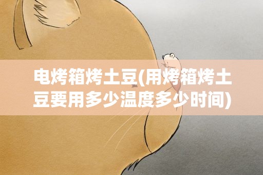 电烤箱烤土豆(用烤箱烤土豆要用多少温度多少时间)
