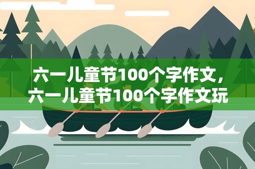 六一儿童节100个字作文，六一儿童节100个字作文玩的
