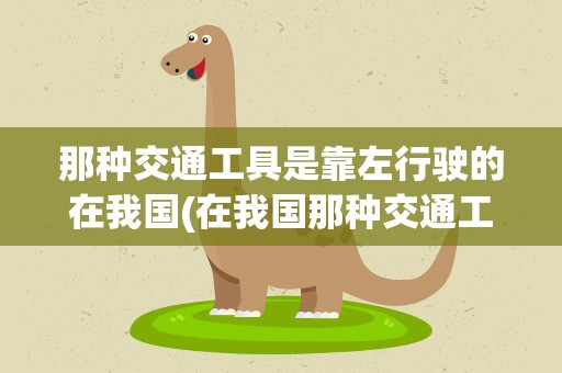 那种交通工具是靠左行驶的在我国(在我国那种交通工具是靠左行驶的)