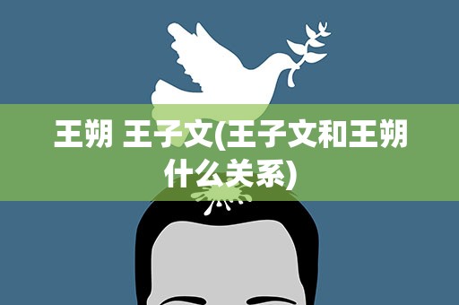 王朔 王子文(王子文和王朔什么关系)