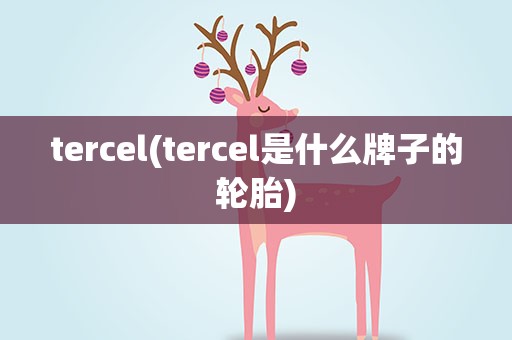 tercel(tercel是什么牌子的轮胎)