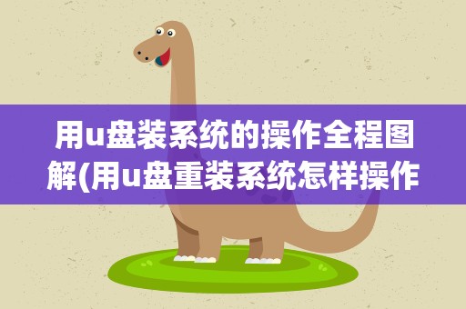 用u盘装系统的操作全程图解(用u盘重装系统怎样操作全程图解)