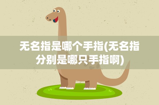 无名指是哪个手指(无名指分别是哪只手指啊)