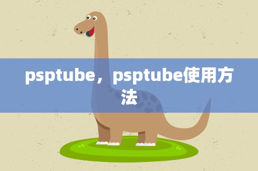 psptube，psptube使用方法