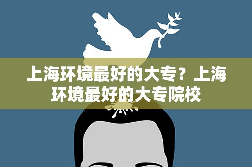 上海环境最好的大专？上海环境最好的大专院校
